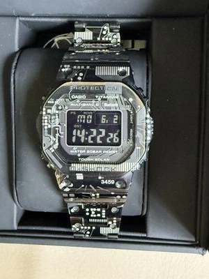 G-Shock GMWB5000TCC1 Circuit Board TranTixxii Titanium Full Metal Square - Image 1 of 4