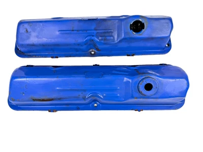 OEM 1965 1966 1967 FORD MUSTANG GALAXIE FAIRLANE 352 390 428 VALVE COVERS U3B-21 - Image 1 of 4