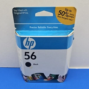 Original HP 56 schwarze Tintenpatrone C6656AN Ablaufdatum Jan 2010 - Bild 1 von 5