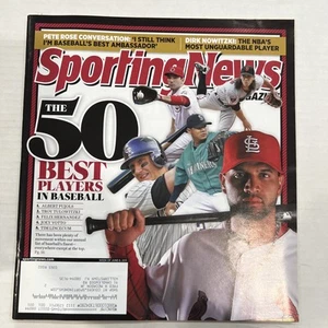 Sporting News Magazine 50 Best Players In Baseball Pete Rose Nowitzki 2011 NM ⚾️ - Picture 1 of 2