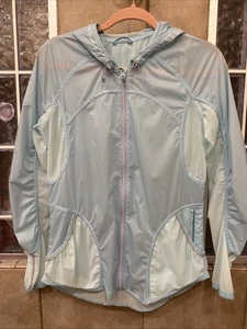 Lululemon Fast Free Jacke Herren Gr. S Aquamarine Zip Windbreaker leicht - Bild 1 von 9