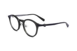 Moncler ML5175 H 096 SHINY DARK GREEN 49/24/145 MAN Eyewear Frame - Picture 1 of 4