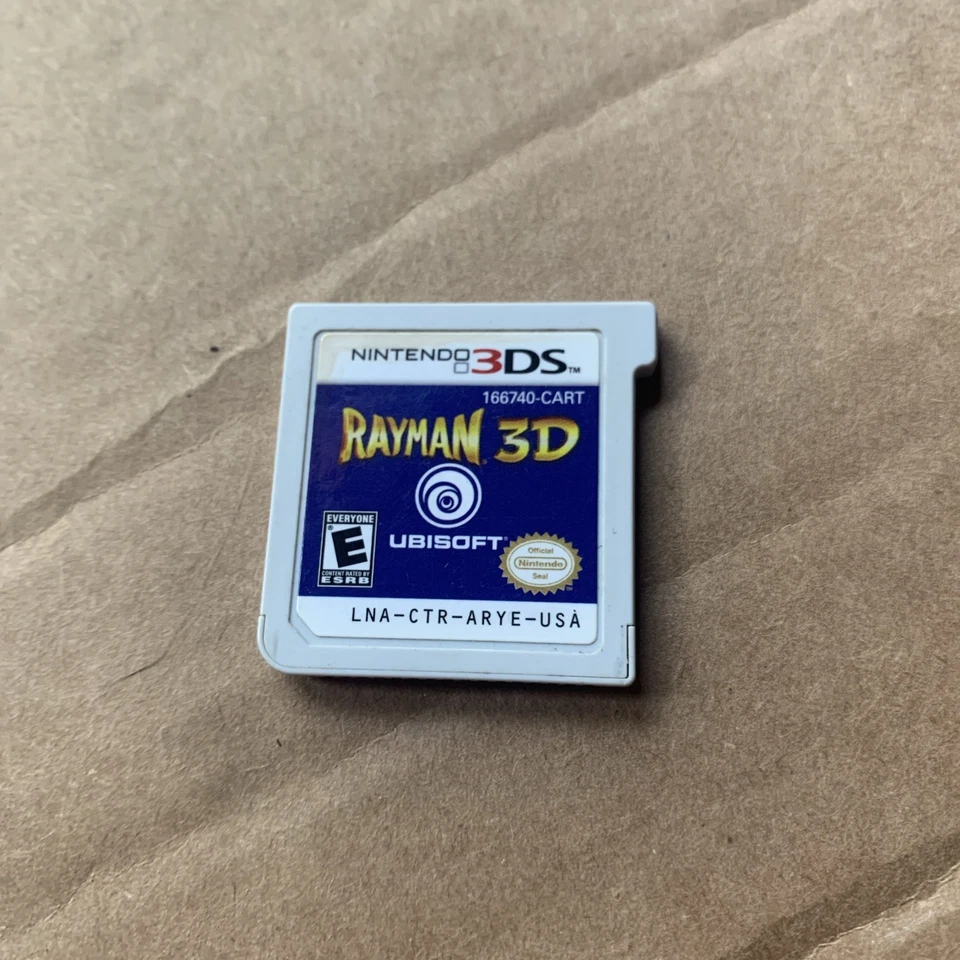 Rayman 3D Nintendo 3DS Game Cartridge Only Tested and Working Authentic - Image 1 of 1