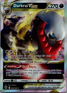 Darkrai VSTAR Ultra Rare SWSH10: Astral Radiance 099/189 NM - Picture 1 of 2