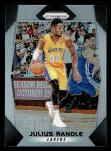Panini Prizm #287 Julius Randle Prizms Silver 2017-18 - Imagen 1 de 2