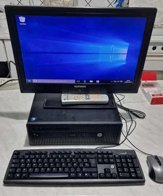 HP EliteDesk 800 G1 SFF INTEL I5   8GB RAM + Monitor ÷Tastiera ÷ Mouse - Immagine 1 di 4