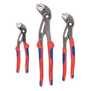 Knipex Cobra® Water Pump Pliers Set 3 Piece 9K 00 80 05 US - Picture 1 of 1