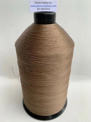 69 Upholstery Thread TEX-70 Bonded Nylon, 16 oz- SAND COLOR , for 2 Spools - Image 1 of 4