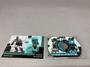 1999-2000 UPPER DECK HOCKEY POWER DECK Paul Kariya Mighty Ducks Card & Disk Set