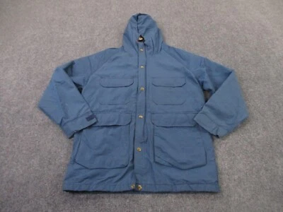 Vintage Woolrich Jacket Men M Wool Lined Barn Workwear Coat Outdoor Hiking 70s - Image 1 of 4