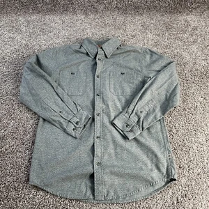 Magellan Button Up Shirt Adult Small Gray Hunt Gear Outdoors Camp Mens A24 - Picture 1 of 8