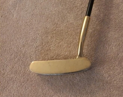 TZ GOLF - RARE PING PAL Style 24K Gold Plated Blade Putter 35" Right Handed - Image 1 of 4