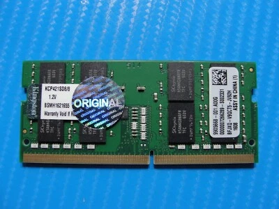 HP 17 G3 Kingston 8GB DDR4 SO-DIMM Memory RAM KCP421SD8/8 - Image 1 of 2
