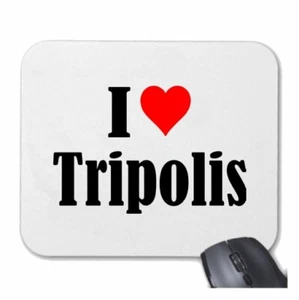Tapis de souris tapis de souris I Love Tripoli J'aime Tripoli - Photo 1/1