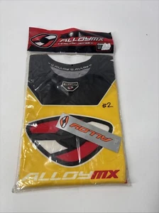 Camiseta deportiva vintage de motocross S aleación Enduro Reator nueva stock antiguo #2 - Imagen 1 de 8