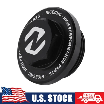 CNC Anodized Engine Oil Filler Cap Cover w/O-ring For Kawasaki KLR 650 2007-2024 - Image 1 of 4