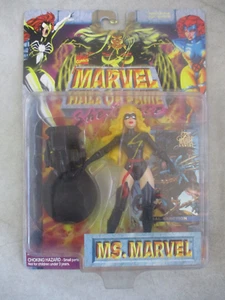 SEALED MOC 1996 MARVEL HALL OF FAME SHE-FORCE MS. MARVEL 5" FIGURE TOYBIZ - Picture 1 of 2