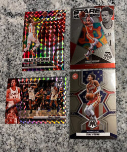 Trae Young 2022 Panini Mosaic SILVER SWAGGER MONTAGE STARE MASTERS PRIDE Hawks
