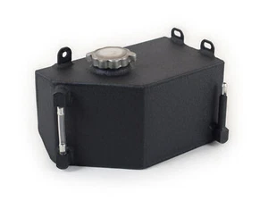 Tanque de expansión de aluminio Canton para Corvette 1984-1996 recubrimiento en polvo negro - Imagen 1 de 5