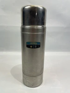Vintage Thermos King Seeley Stainless Steel Quart Size Model 2460S Hot/Cold - Picture 1 of 11