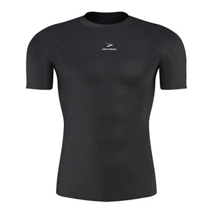 Mens Compression Shirt Armour Base Layer Top Short Sleeve Gym Sports Shirts - Picture 1 of 14