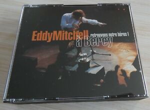  BOX 2 CD RETROUVONS NOTRE HEROS ! EDDY MITCHELL A BERCY 36 TITRES 1994 