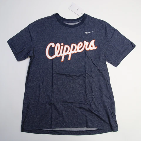 Los Angeles Clippers Nike Short Sleeve Shirt Men's Navy New Cover