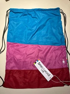 NWT SMARTWOOL Hiking bag Purse backpack+ Pillow Cover Multi Color Retails $50 - Picture 1 of 8