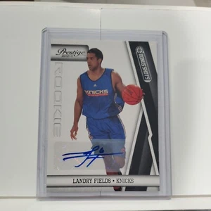 2010 Panini Prestige Landry Fields #189 Rookie Auto Draft Picks Rights 199/199 - Picture 1 of 2