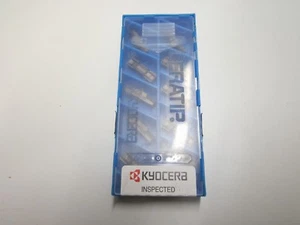 NUEVO paquete de 10 insertos de ranura de carburo Kyocera GDFM6020N-040GM PR1225 - Imagen 1 de 1