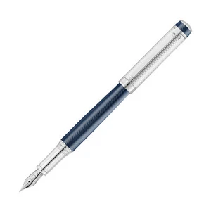 Waldmann Grandeur Füllfederhalter in Blue Ocean Wave, Stahlfeder - feine Spitze - NEU - Bild 1 von 2