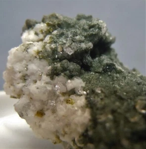 Apatite, Epidote & Titanite (APA2) minerals from Italy (in clear acrylic box) - Picture 1 of 8