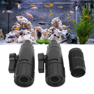 Manguera de acuario de 3/8 pulgadas manguera de filtro de tanque de peces de liberación rápida segura - Imagen 1 de 12