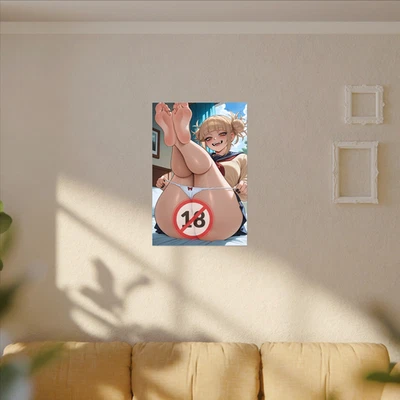 Himiko Toga My Hero Academia Waifu Poster Paper, High-Quality Wall Decor V236