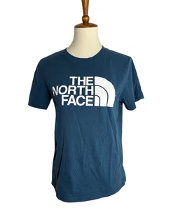 The North Face Damen Half Dome Cotton T-Shirt Summit Blue Gr. S Gorpcore - Bild 1 von 3