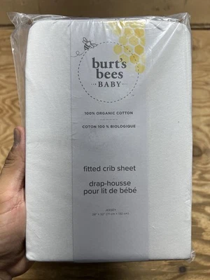 "Sábana deportiva ajustada para cuna Burt's Bees Baby HM10008-CB 28"" X 52""" Foto 1 de 4
