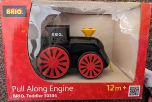 Brio Wooden Pull Along Engine Train, Classic Toddler Toy, Brand New - Picture 1 of 10