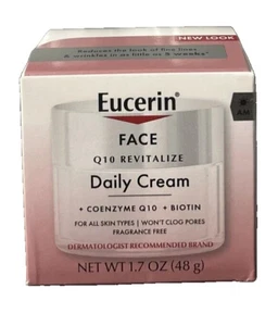 Crema facial antiarrugas Eucerin Q10 1,7 OZ/48 g nueva en caja A1 - Imagen 1 de 1