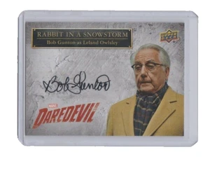 Daredevil TV Show Seasons 1 & 2 Autograph Trading Card #SS-LO Bob Gunton Leland - Picture 1 of 3