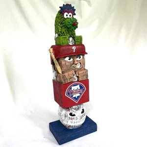 Philadelphia Phillies MLB 16” Tiki Totem Statue Philly Phanatic - Picture 1 of 10