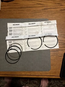 HASTINGS DS-750625 6482050 Piston Rings 3.437” 0.050” 1200cc Big Twin - Bild 1 von 5