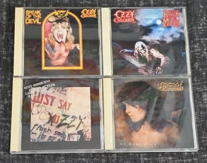 Ozzy Osbourne JAPAN PRESSE CD LOT Bark Moon SAG EINFACH keine Tränen mehr SPRICH TEUFEL - Bild 1 von 6