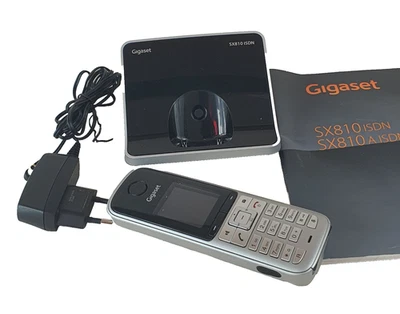 Gigaset SX810 Telefon, ISDN Schnurlostelefon / Mobilteil Handstück K4 - Bild 1 von 2