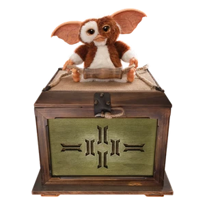 Gremlins - Gizmo with Mogwai Box Scaled Replica and plush  [OE] - Picture 1 of 7