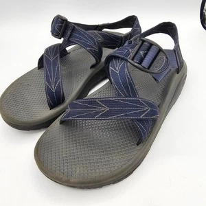 Chaco Zcloud Men's Size 9 Athletic Sandal AERO Blue Ankle Strap Sandal Buckle - Picture 1 of 9
