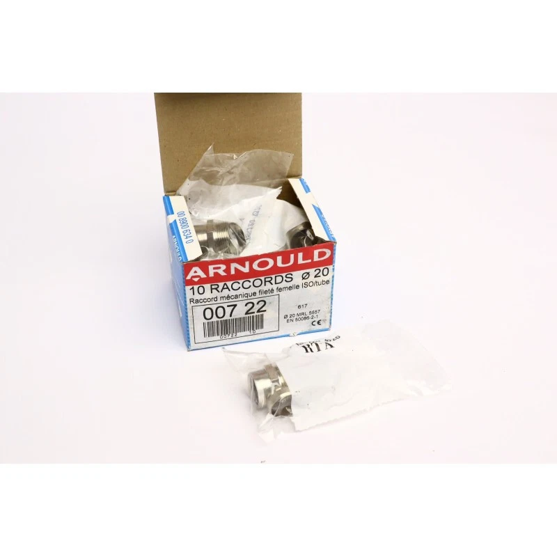 10Pcs ARNOULD 007 22 Diam 20mm Raccord mécanique fileté femelle (B1304) - Photo 1/3
