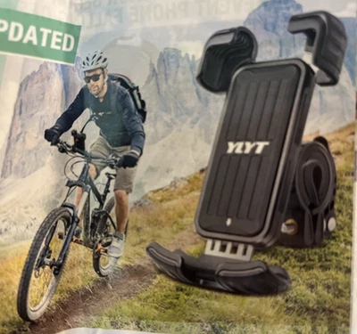 Bike Mount Series YLYT Smart Phone Mount New in Open Box Black 360° Rotation - Image 1 of 4