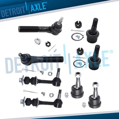 Kit de rótula delantera inferior/superior 4x4 para Dodge Ram 2500 Ram 3500 2000 2001 2002 Foto 1 de 4