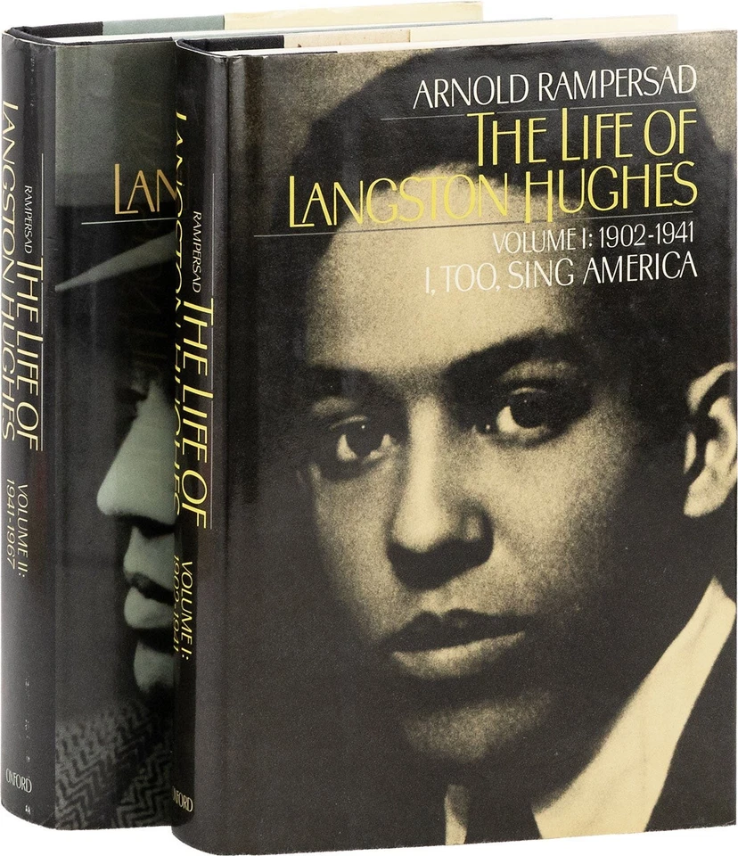 Arnold Rampersad - THE LIFE OF LANGSTON HUGHES - 2 vols, HC/DJ, 1986-88, N.Fine - Image 1 of 1