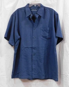 GW-Men's S/S Button Down Dress Shirt from Red Level Nine -Blue -Sz  L - Picture 1 of 2